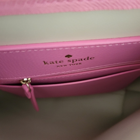 Kate Spade Foster Court Pepper Crossbody Bag Purse Hot Pink Tassels NWOT - Picture 5 of 10